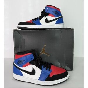 NIKE AIR JORDAN 1 Retro Mid "Top 3" Sneakers 2018 Men's Sz 9.5  Style 554724-124